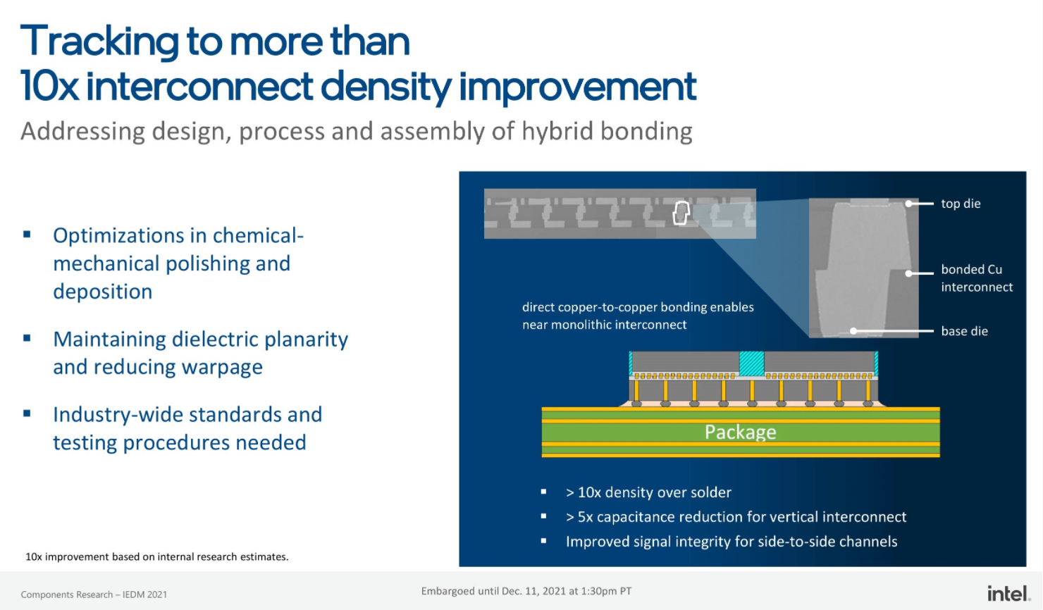 Intel组件研究团队新突破:晶体管缩小50%、封装密度提升10倍 Intel,晶体管