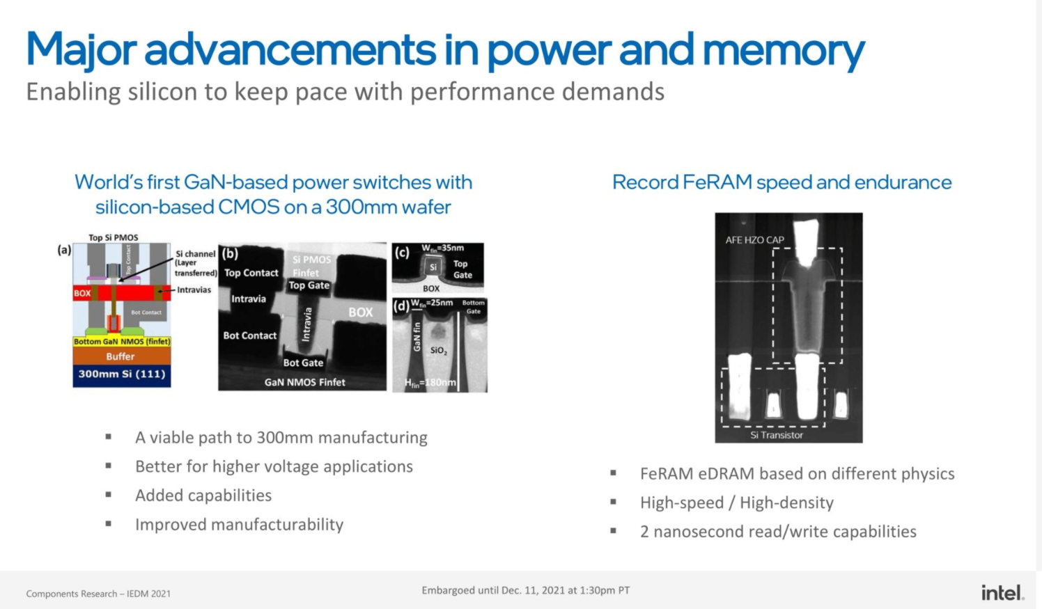 Intel组件研究团队新突破:晶体管缩小50%、封装密度提升10倍 Intel,晶体管